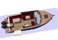 Ascent Marine AXE 95:Optional cruising configuration