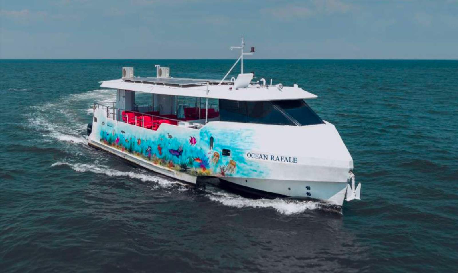 16.54m Glass Bottom Tourist Vessel