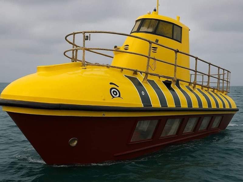 12m Glass Bottom Semi-Submersible Tourist Vessel