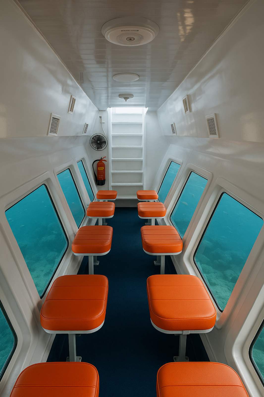 12m Glass Bottom Semi-Submersible Tourist Vessel
