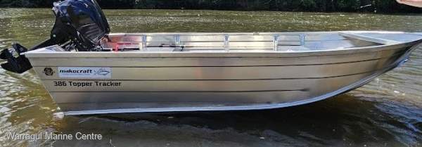 Makocraft 386 Topper Tracker HULL ONLY