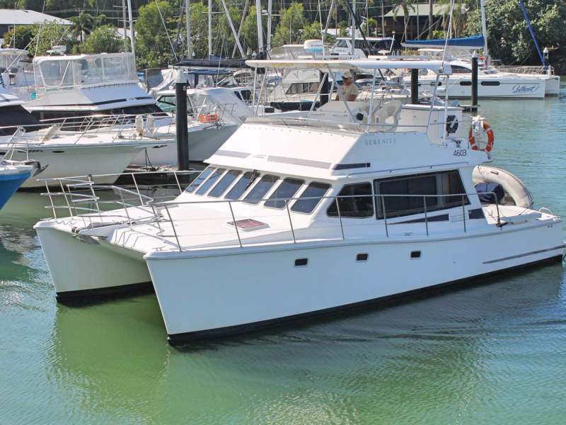 Scimitar 1010 Power Catamaran in 2C and 2D survey.