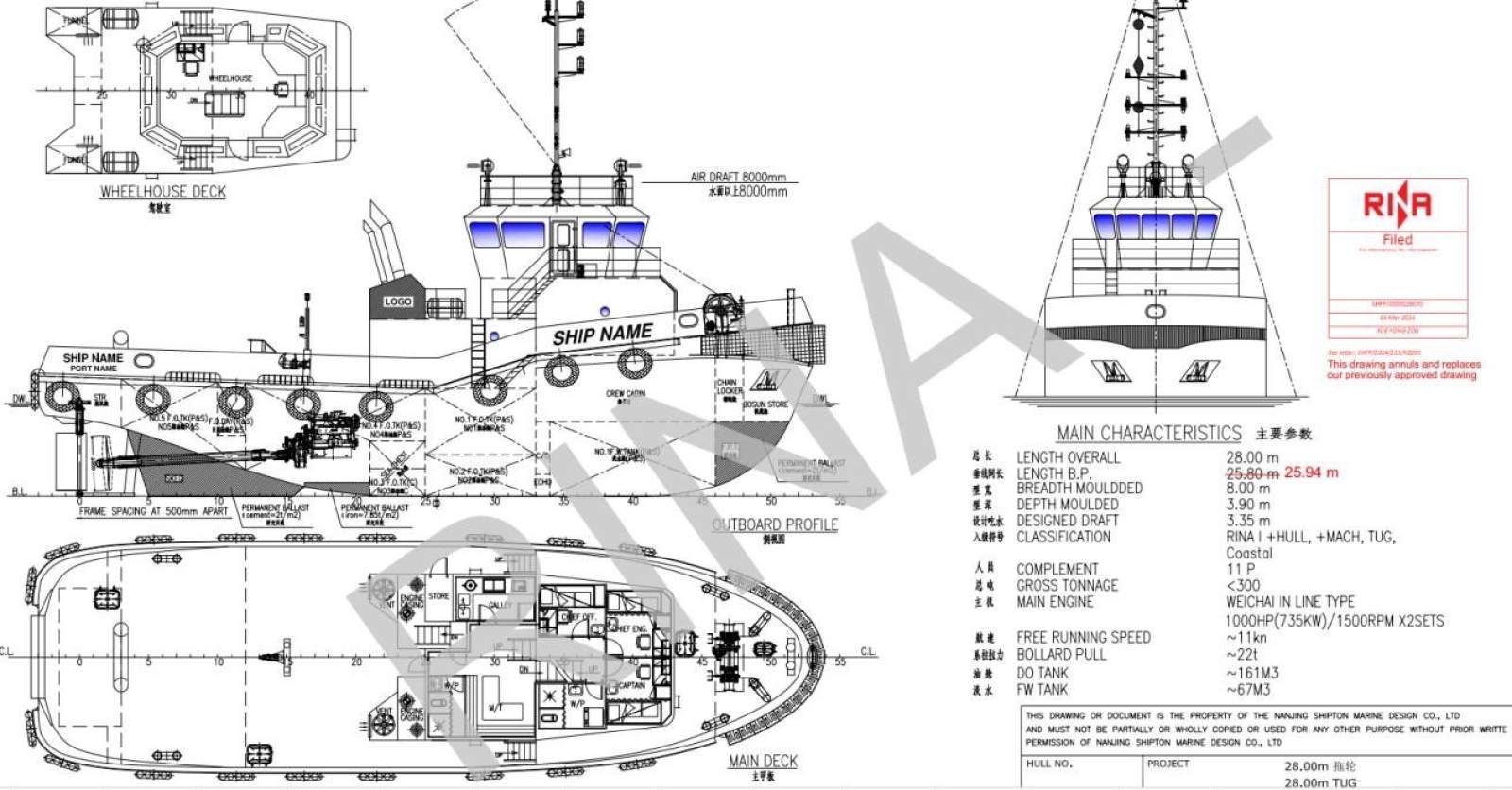 28.6m Tugs - 2 units available