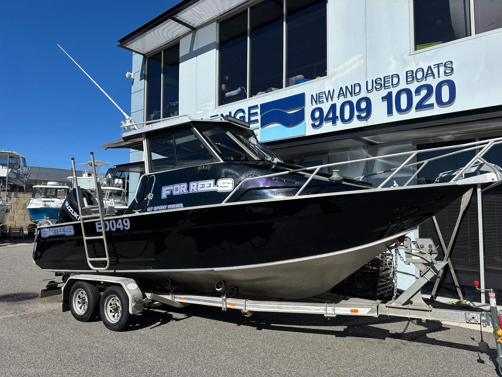 Surtees 670 Sportsfisher Hardtop- 2021 Suzuki 250 4 stroke freshly serviced