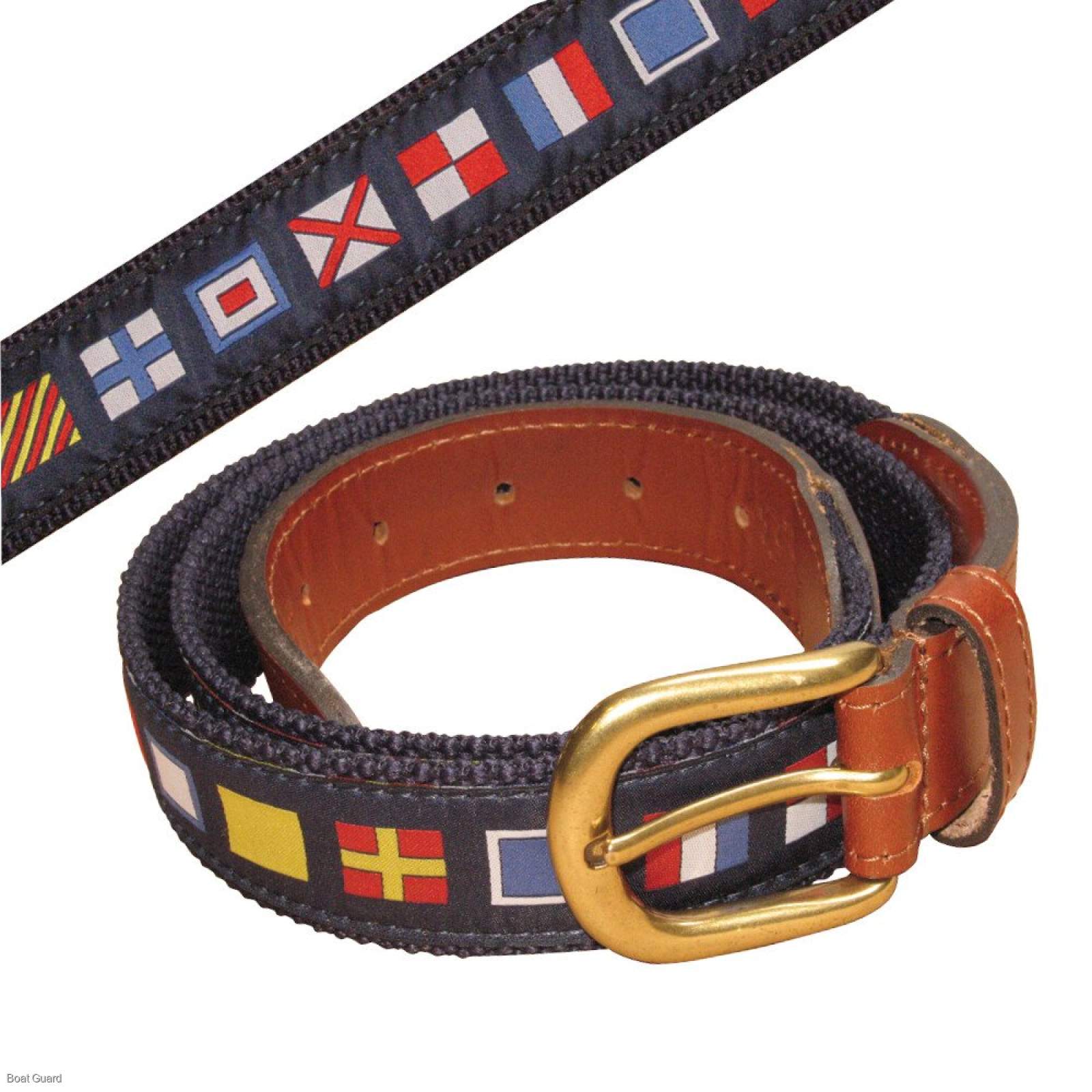 NAUTICAL CODE FLAG BELTS MEN AND WOMEN