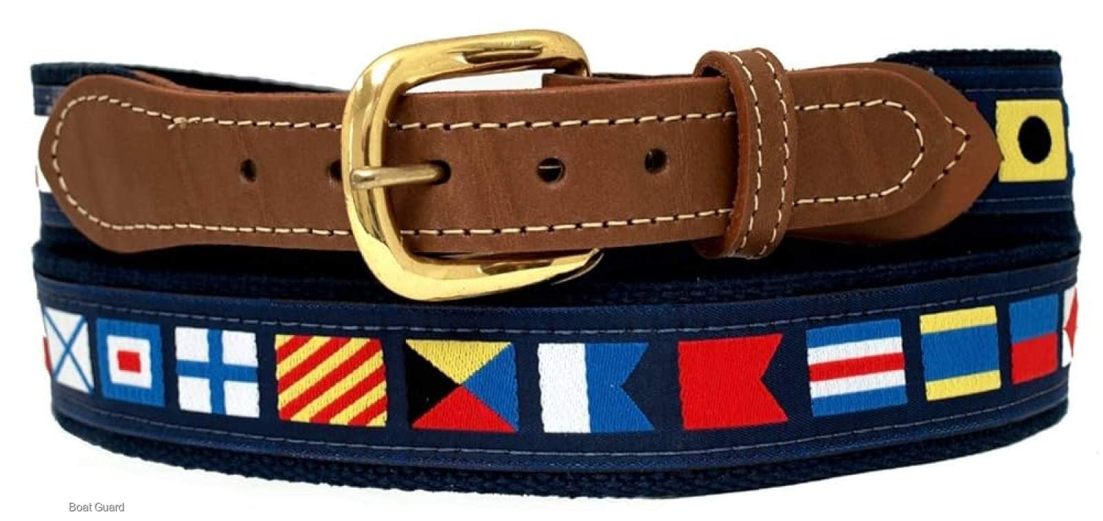 NAUTICAL CODE FLAG BELTS MEN AND WOMEN