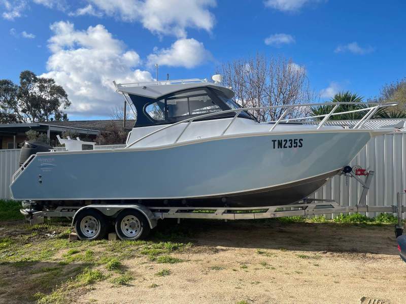 Custom Plate alloy sport fisher, 7.88m