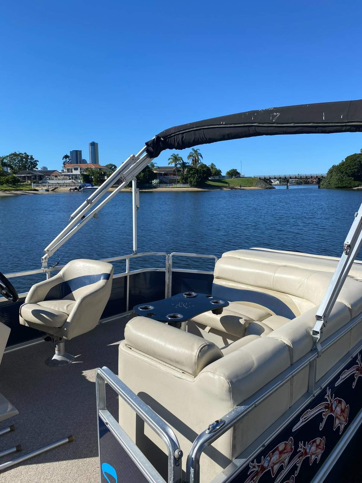 Hampton 230 Seabreeze Cypress Cay Pontoon Boat