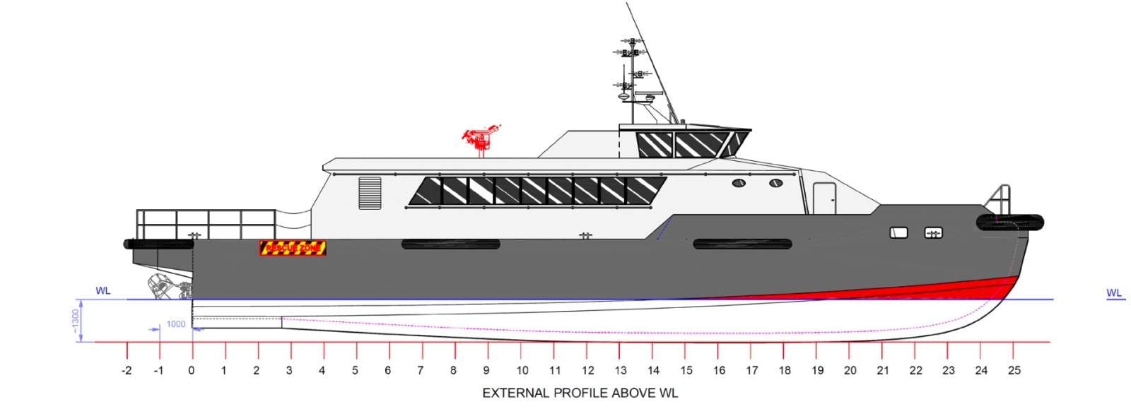 28m Passenger Transfer Vessel