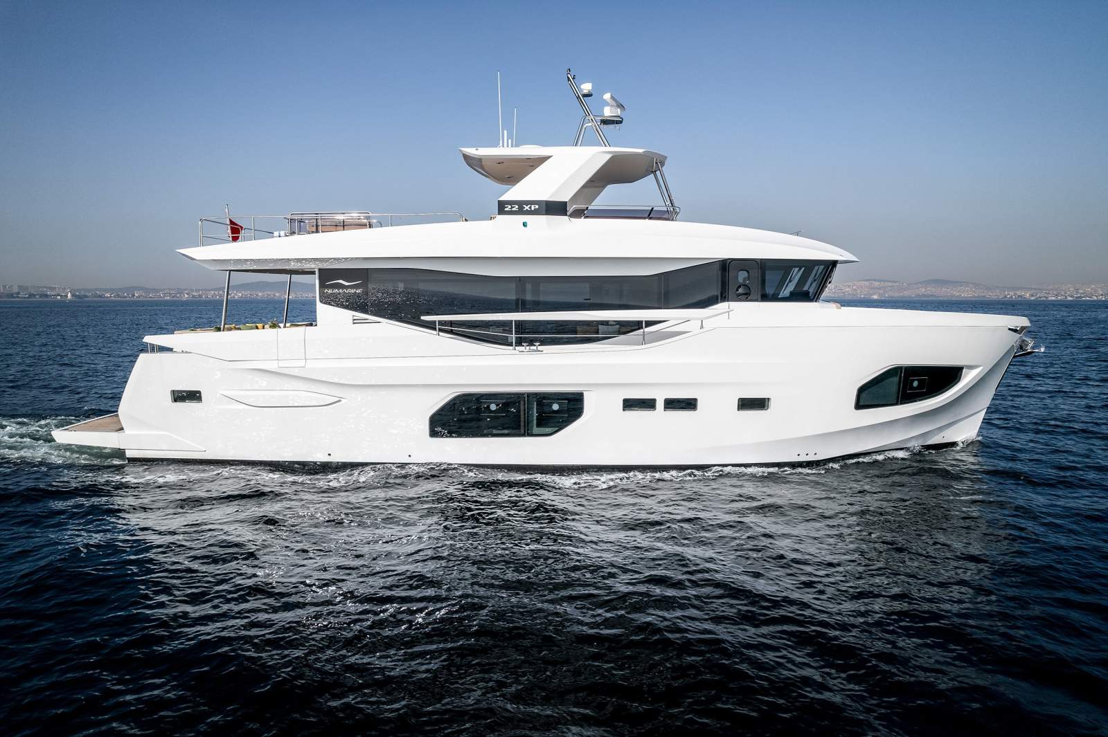 Numarine 22XP Compact 22.6m Explorer Yacht