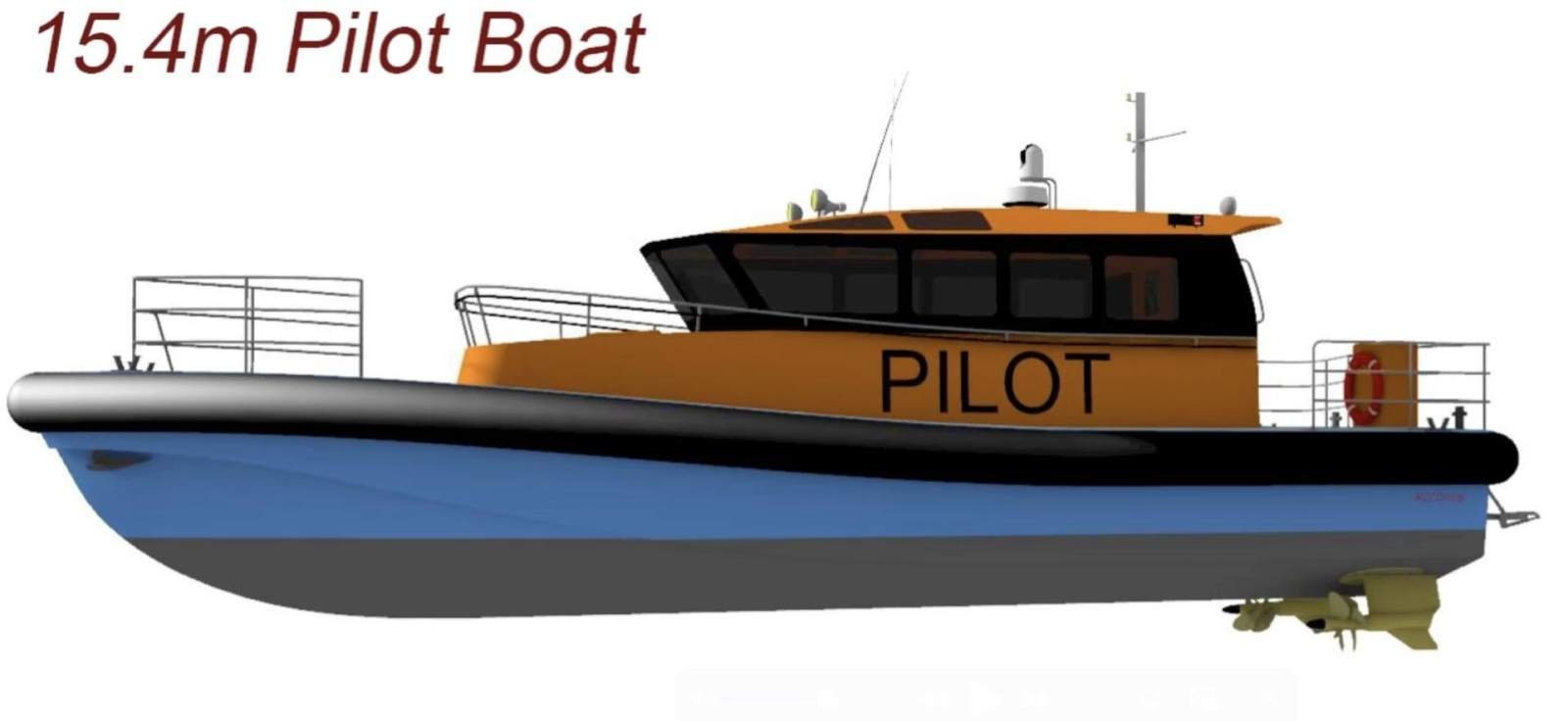 15.4m Self Righting Pilot Vessel
