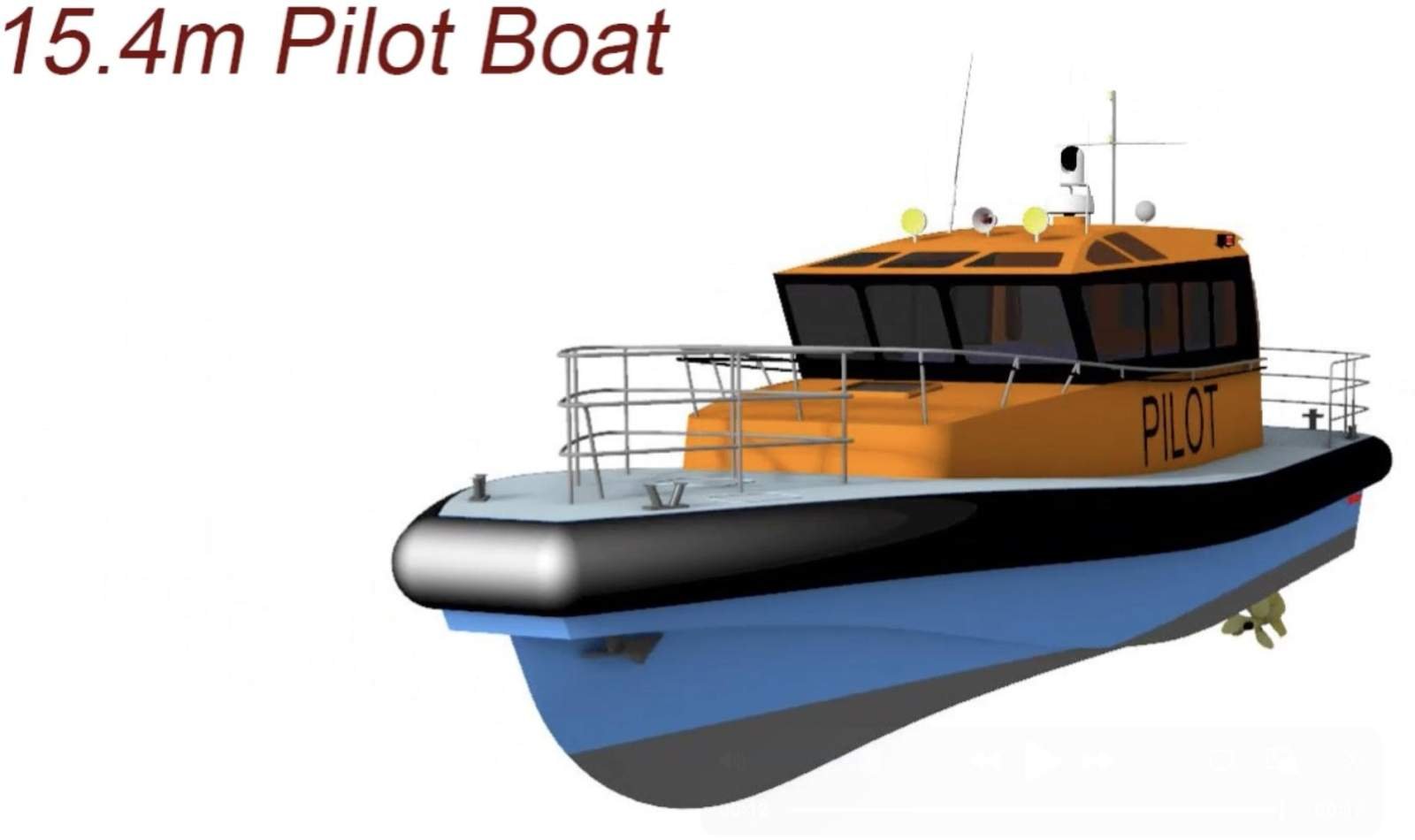 15.4m Self Righting Pilot Vessel