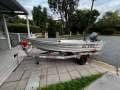 Tinny - Aluminum 4.05m with motor and trailer