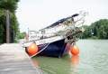 Spray Pilot House Cutter:Mast Down in Euro Canals
