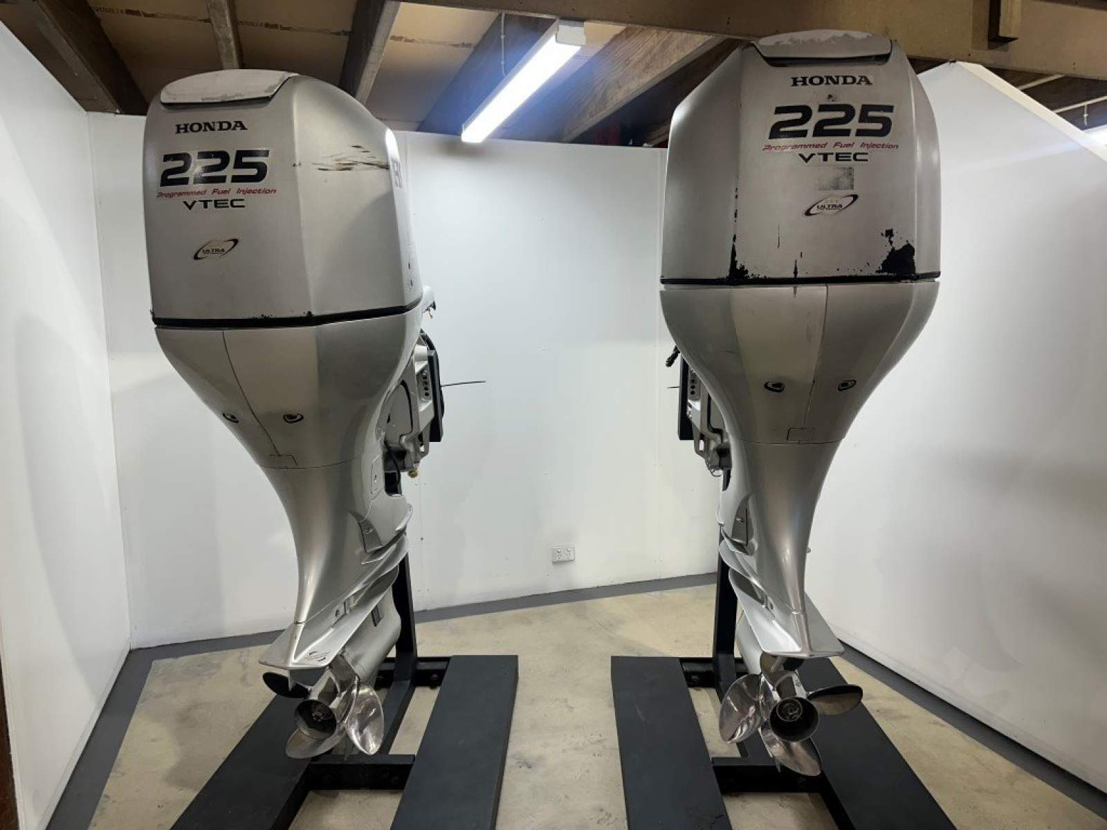 Twin Honda 225hp Outboards
