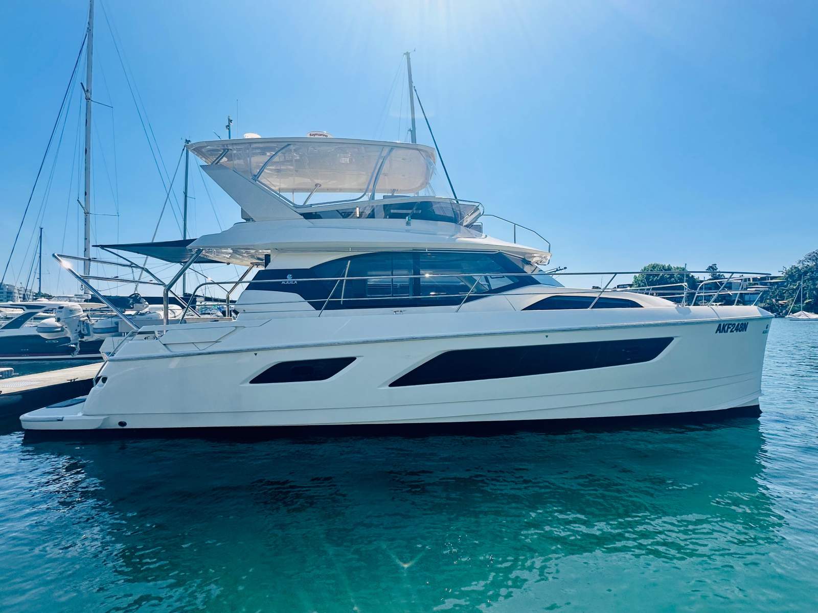 Aquila 44 Power Catamaran One Owner