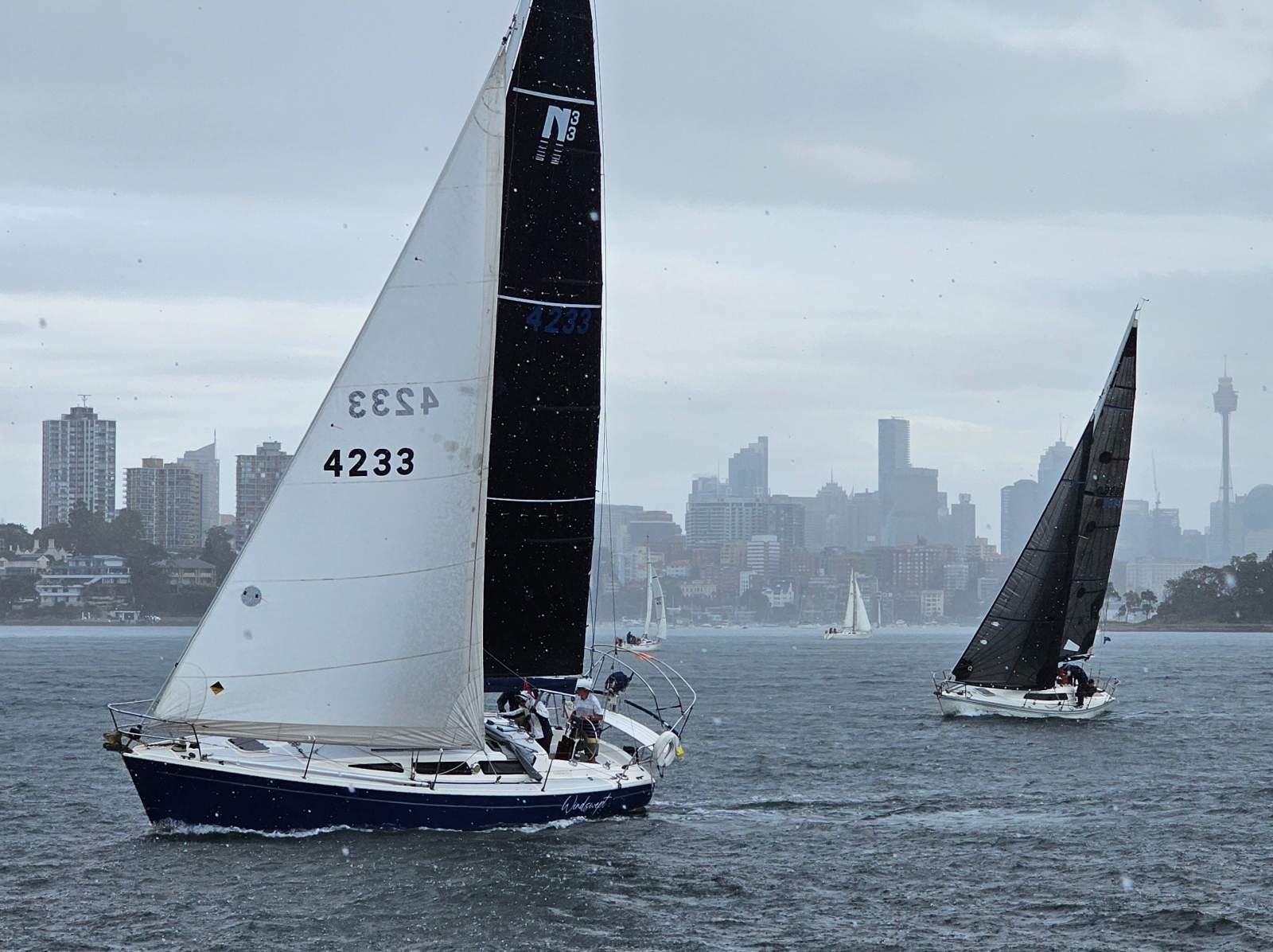 Northshore 33:With No 2 foresail