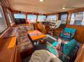 DeFever 48 Motor Cruiser Long Range Trawler Style, Cruising Boat, Flybridge