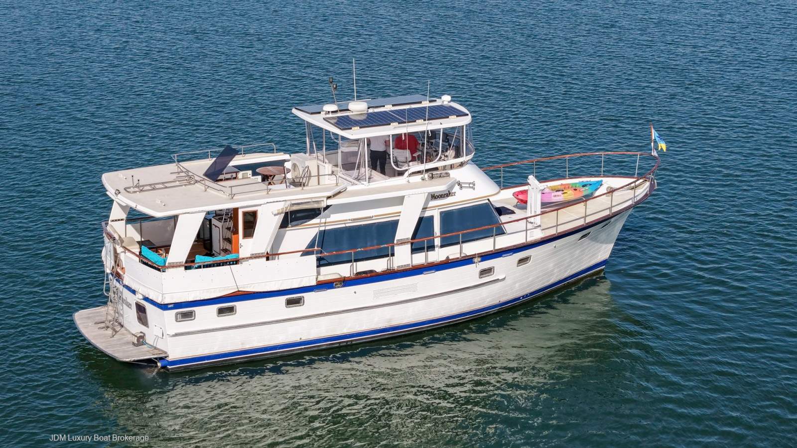 DeFever 48 Motor Cruiser Long Range Trawler Style, Cruising Boat, Flybridge