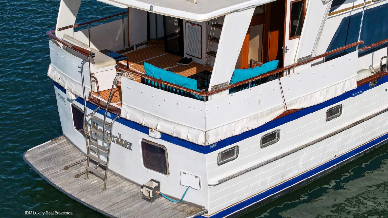 DeFever 48 Motor Cruiser Long Range Trawler Style, Cruising Boat, Flybridge