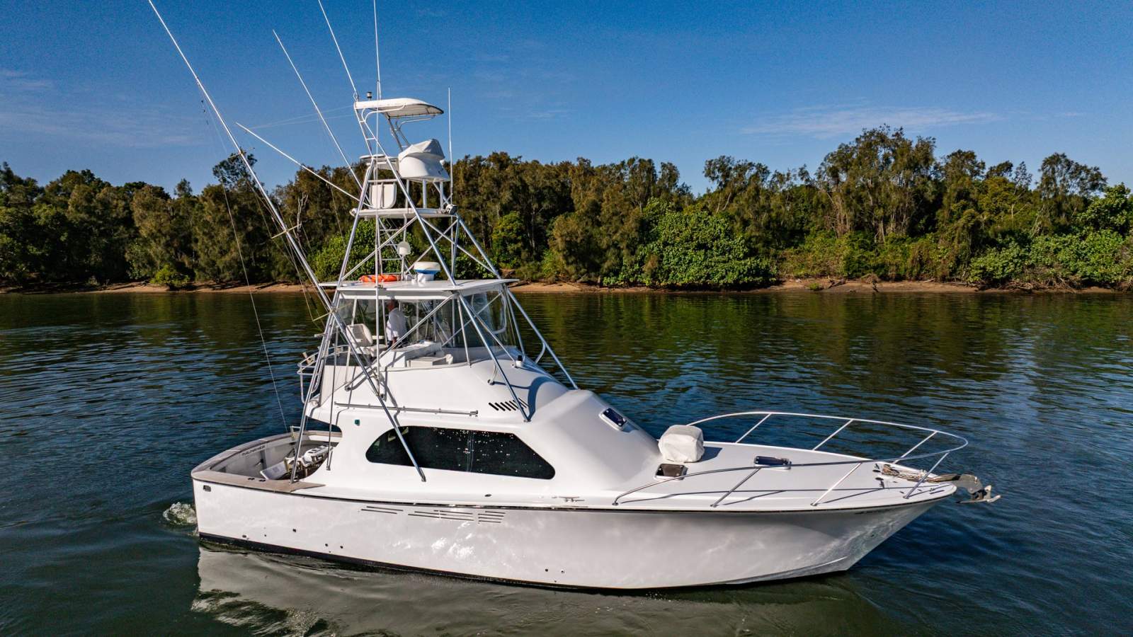 Assegai 44 Sports Fisher with Tuna Tower