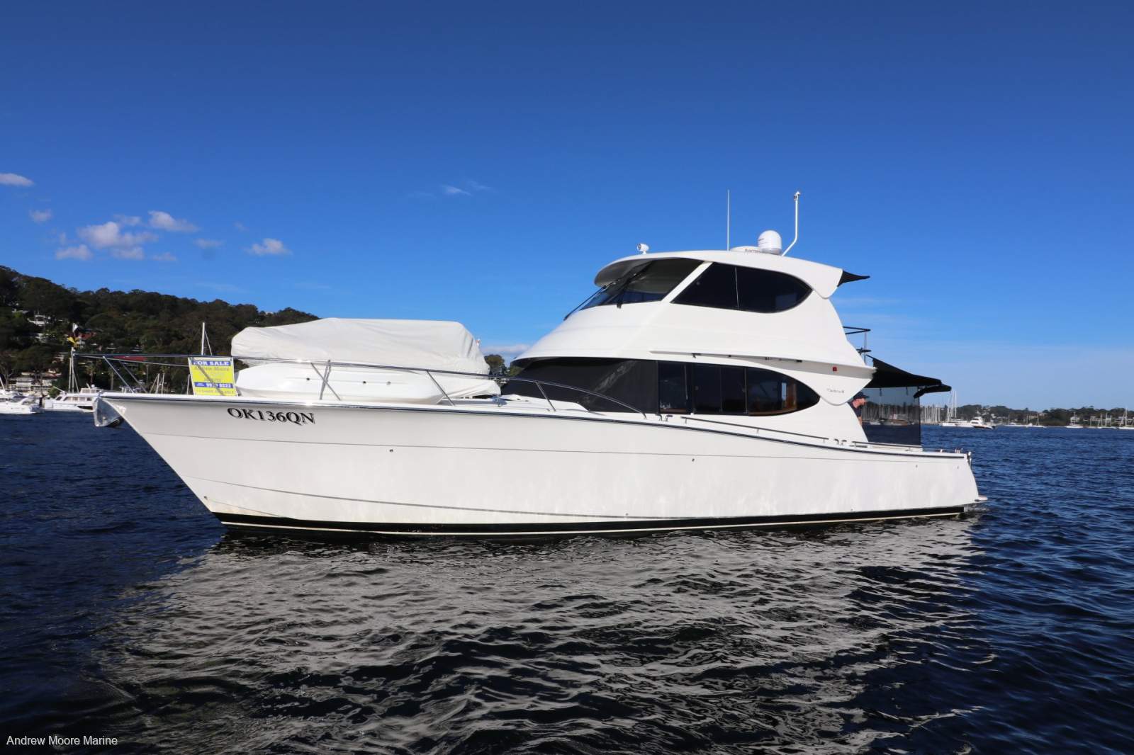 Maritimo M48 - 1/4 share at Royal Motor Yacht Club Broken Bay