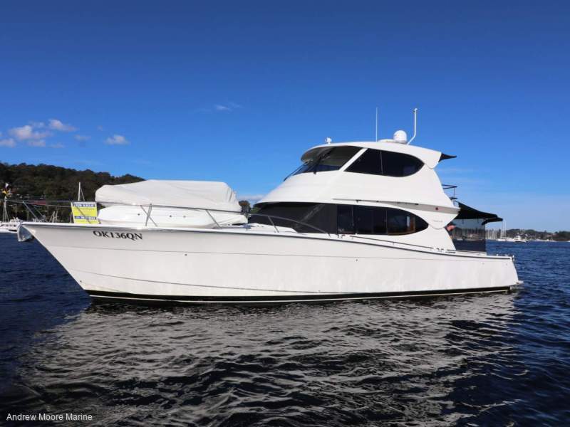 Maritimo M48 - 1/4 share at Royal Motor Yacht Club Broken Bay