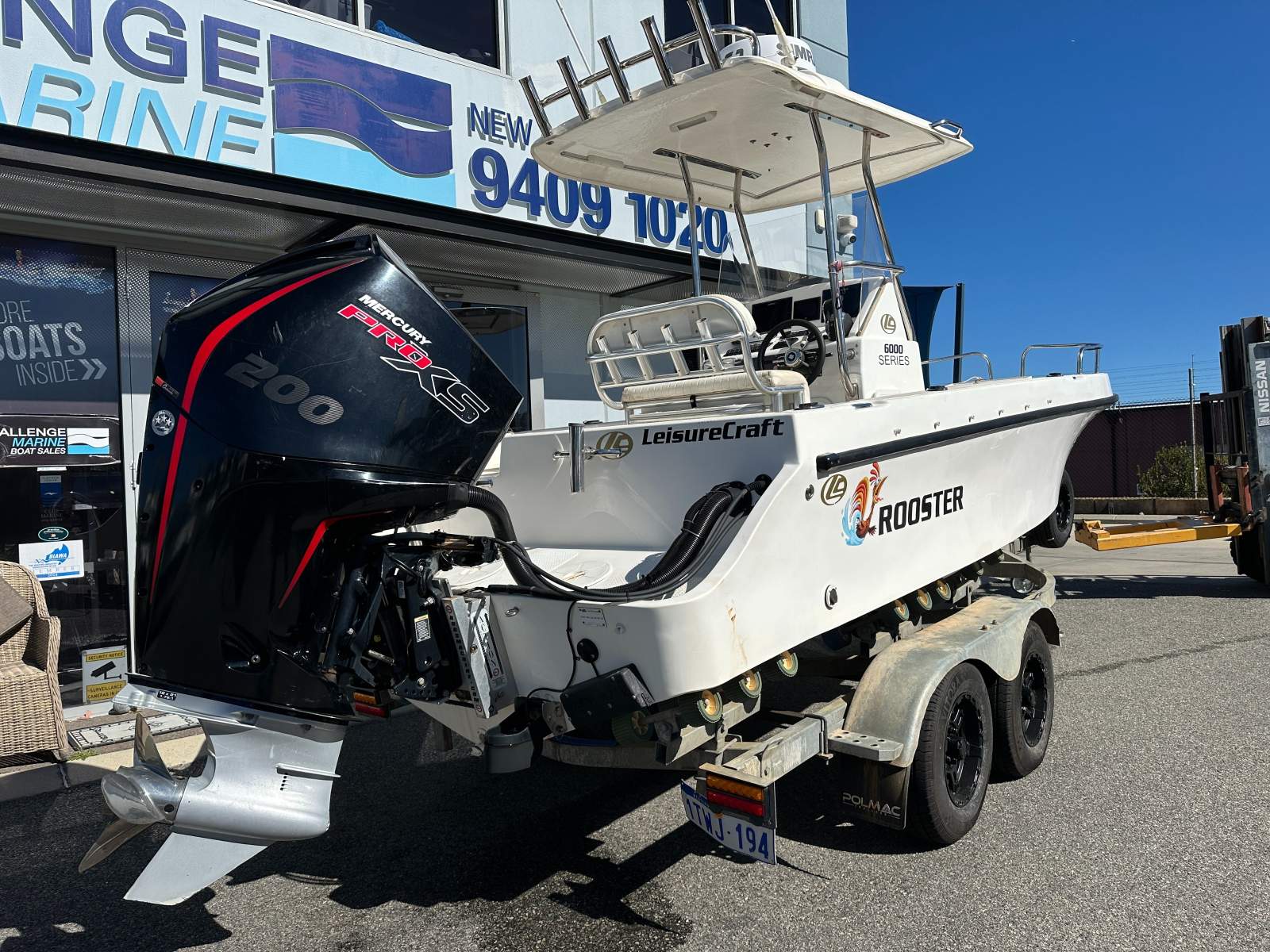 Leisurecraft 6000 Camo Series CC with Mercury PRO XS 200HP
