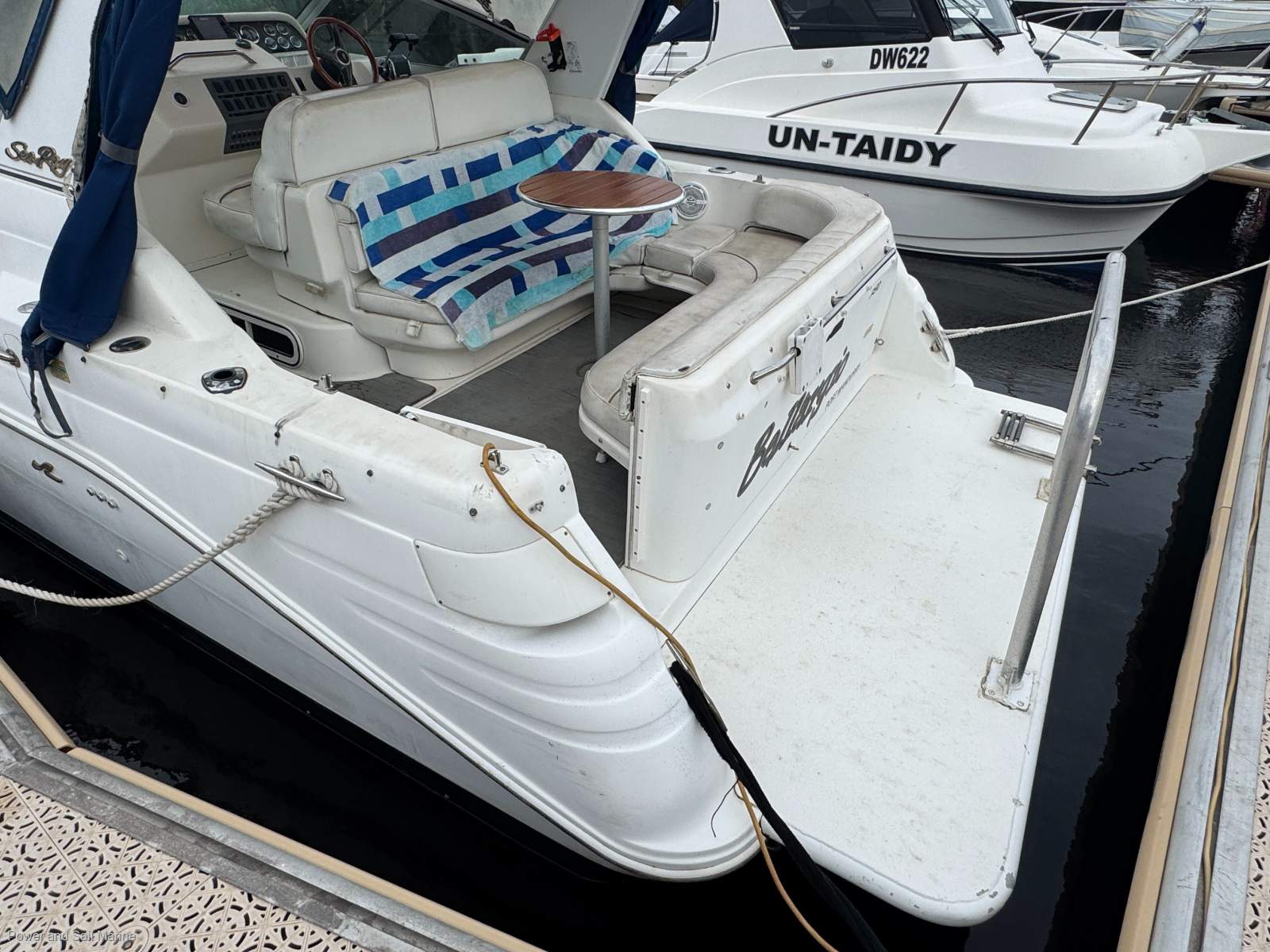Sea Ray 290 Sundancer Recent service, Manifolds & Risers 23