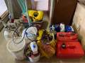 CruiseCraft Raider 166:fuel tanks, drogue, lots of fishing gear, marine radio
