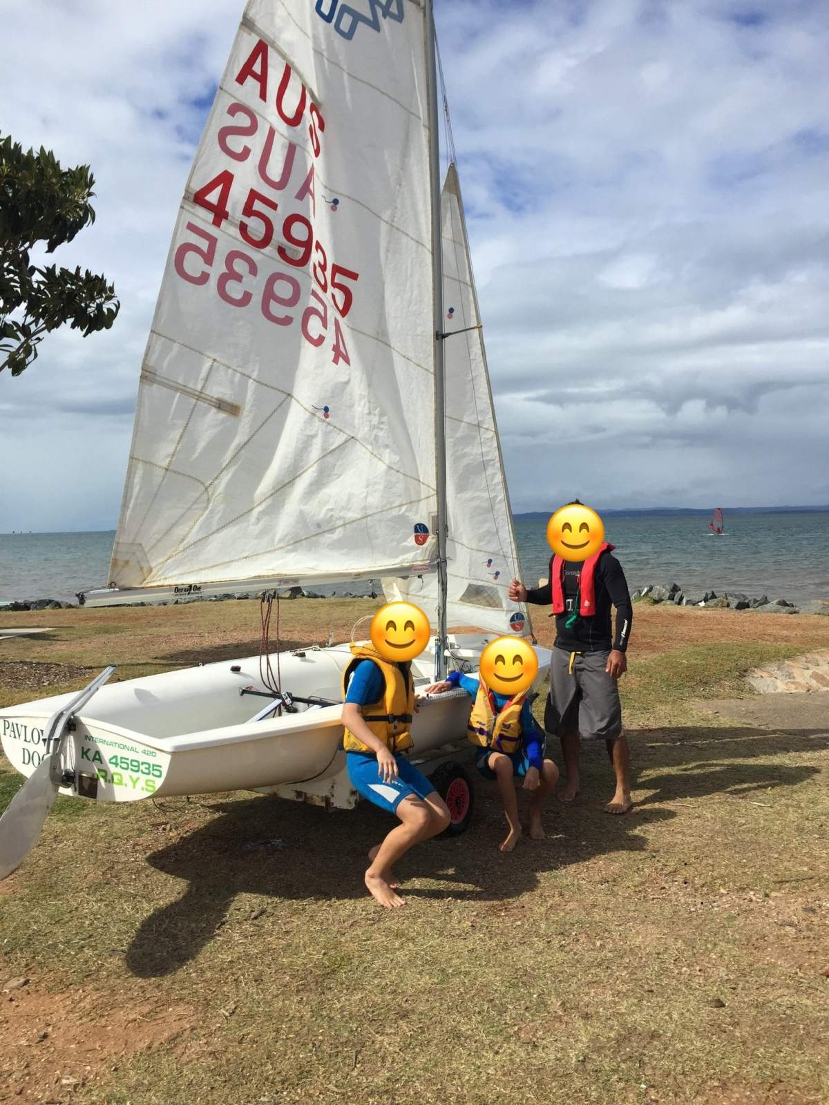 420 Sailing Dinghy