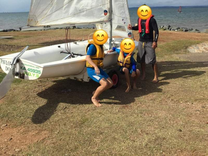 420 Sailing Dinghy