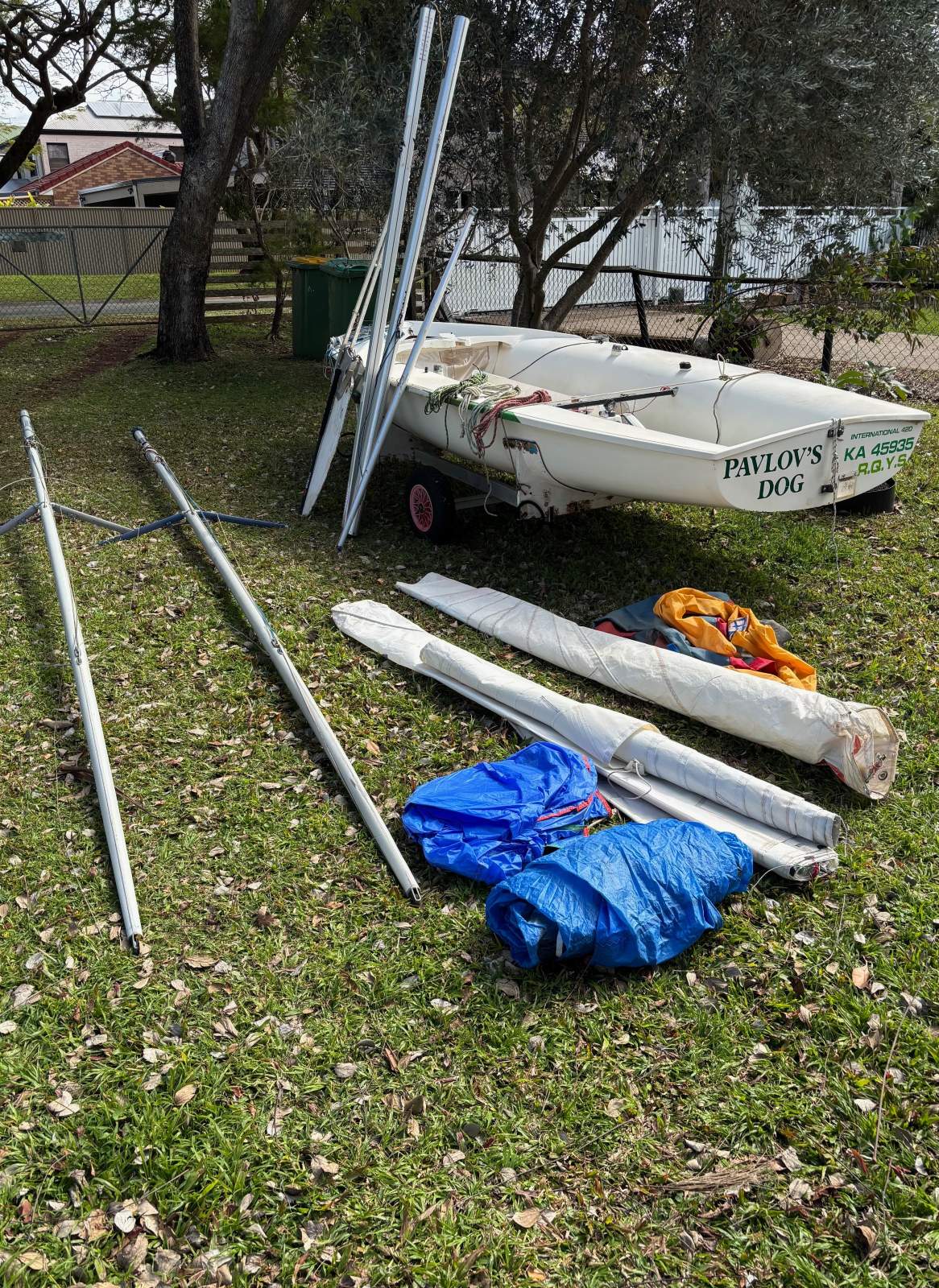 420 Sailing Dinghy