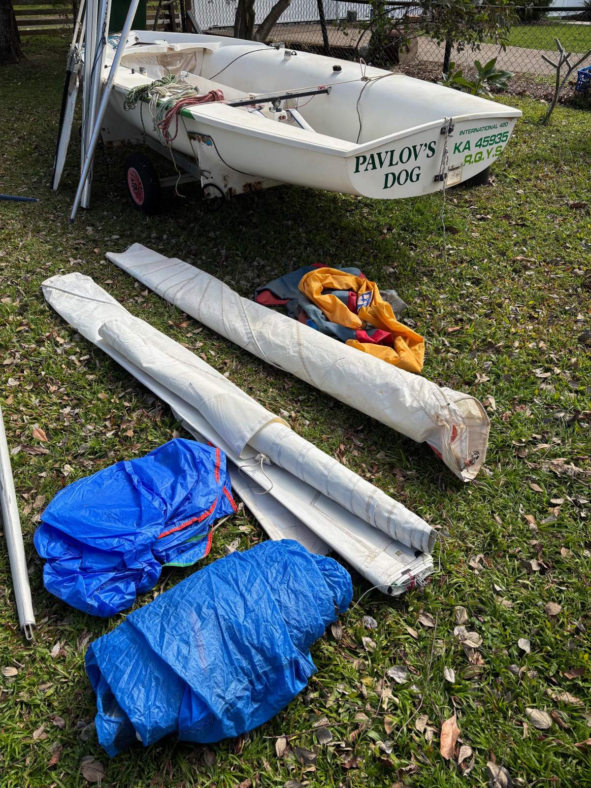 420 Sailing Dinghy