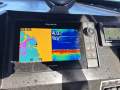 Quintrex 610 Trident Hardtop " BOATHOUSE STORAGE RACK available and TRAILER ":Raymarine Axiom 9 pro Gps/Sounder