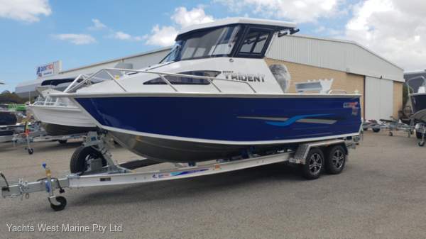 Quintrex 610 Trident Hardtop " BOATHOUSE STORAGE RACK available and TRAILER ":Quintrex 660 Hardtop by YACHTS WEST ph 9335 7788