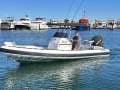 Naiad 6.8 RIB " BOATHOUSE STORAGE RACK and TRAILER ":NAIAD 6.8 by YACHTS WEST ph 9335 7788
