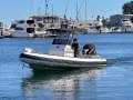 Naiad 6.8 RIB " BOATHOUSE STORAGE RACK and TRAILER ":NAIAD 6.8 by YACHTS WEST ph 9335 7788