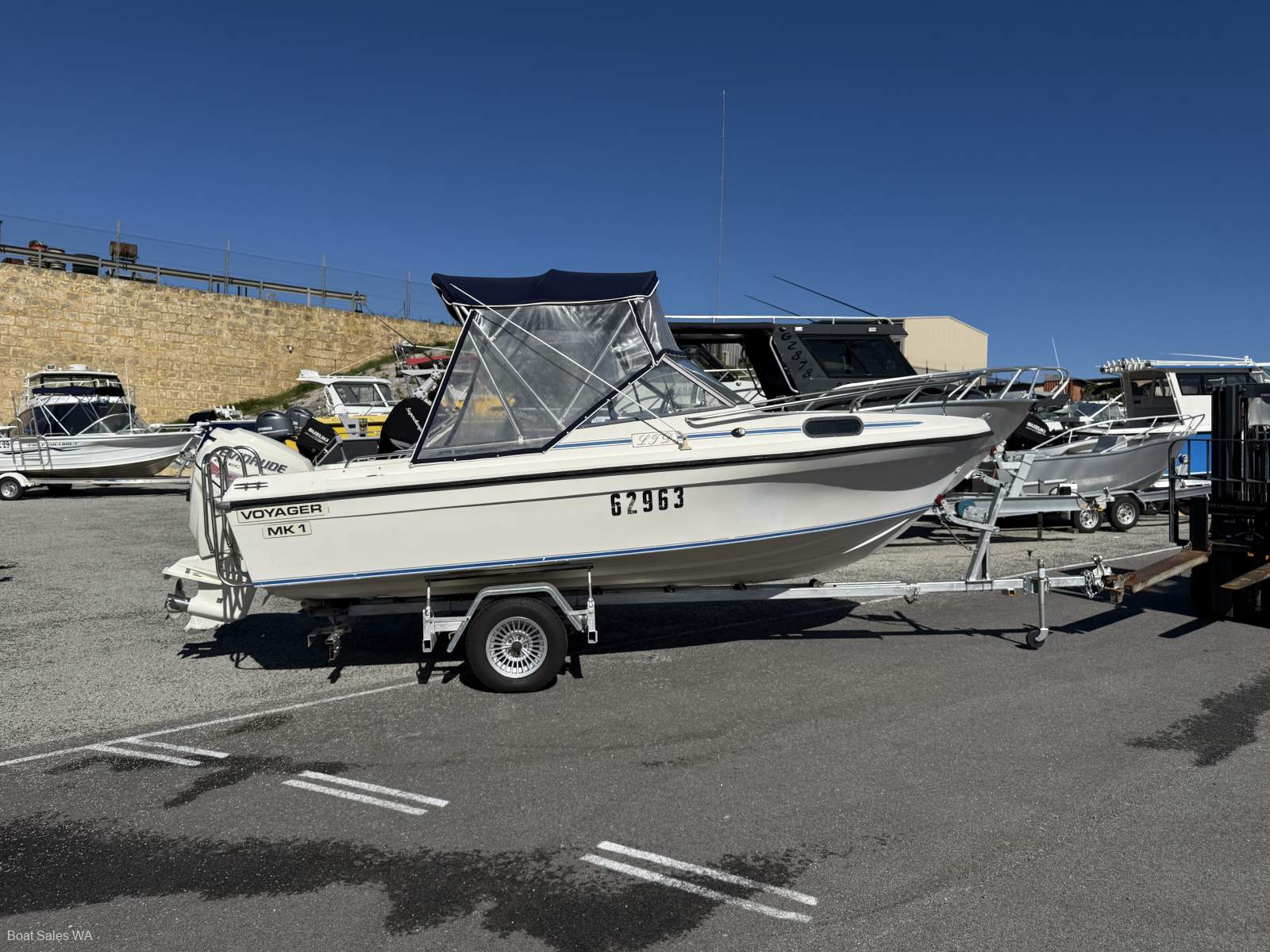 Voyager Ltd MK1 Evinrude 115Hp Ho Etec 984hrs