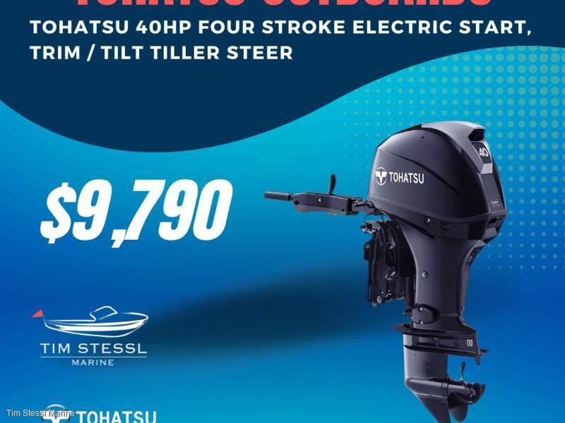Tohatsu 40hp Tiller