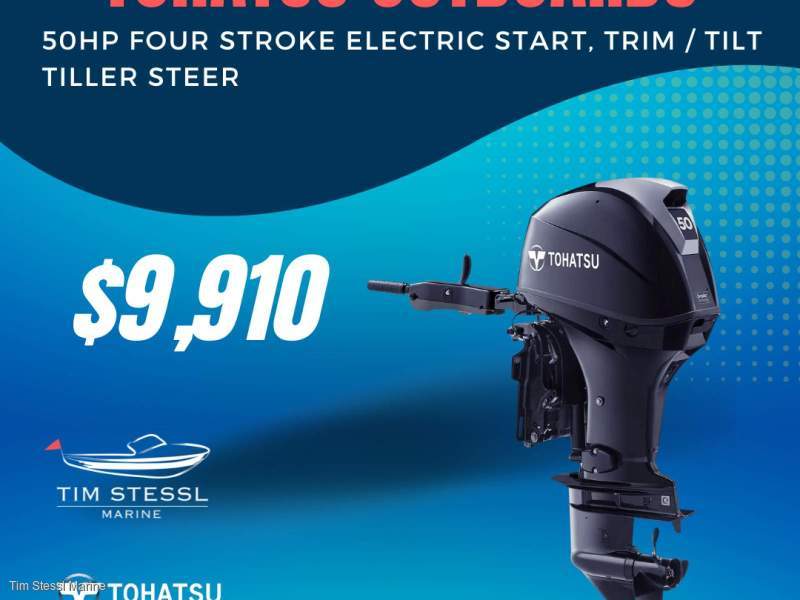 Tohatsu 50hp Tiller