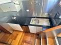 Bertram Caribbean 42 " PORT COOGEE BERTH ":Looking down into Galley