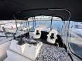 Bertram Caribbean 42 " PORT COOGEE BERTH ":Looking back at Helm