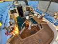 Custom Aluminium Adventure Yacht:Cockpit broad view