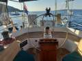 Custom Aluminium Adventure Yacht:Cockpit looking Aft
