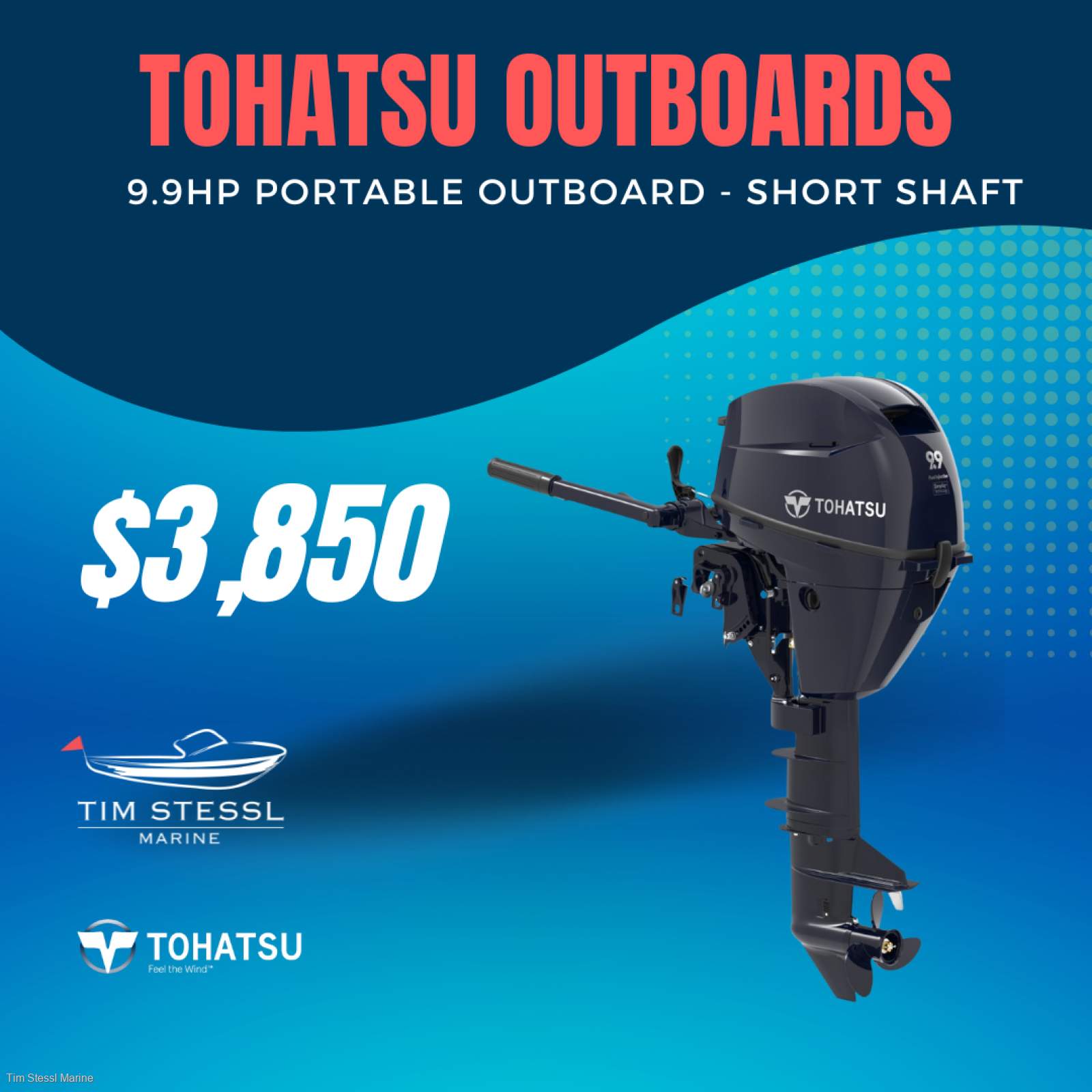 Tohatsu 9.9hp