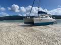 Maxim 380:Drying out on a soft sand beach.