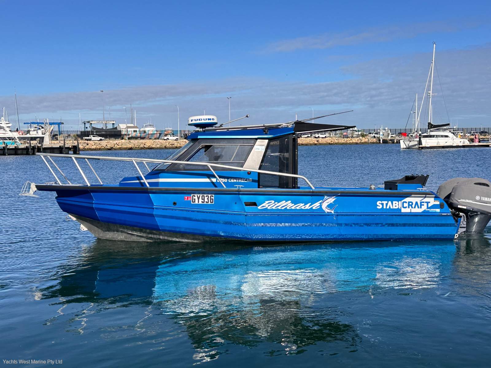 Stabicraft 2750 Centrecab " Diesel Heated Cab " Storage Rack Available:STABICRAFT 2750 by YACHTSWEST ph 9335 77889