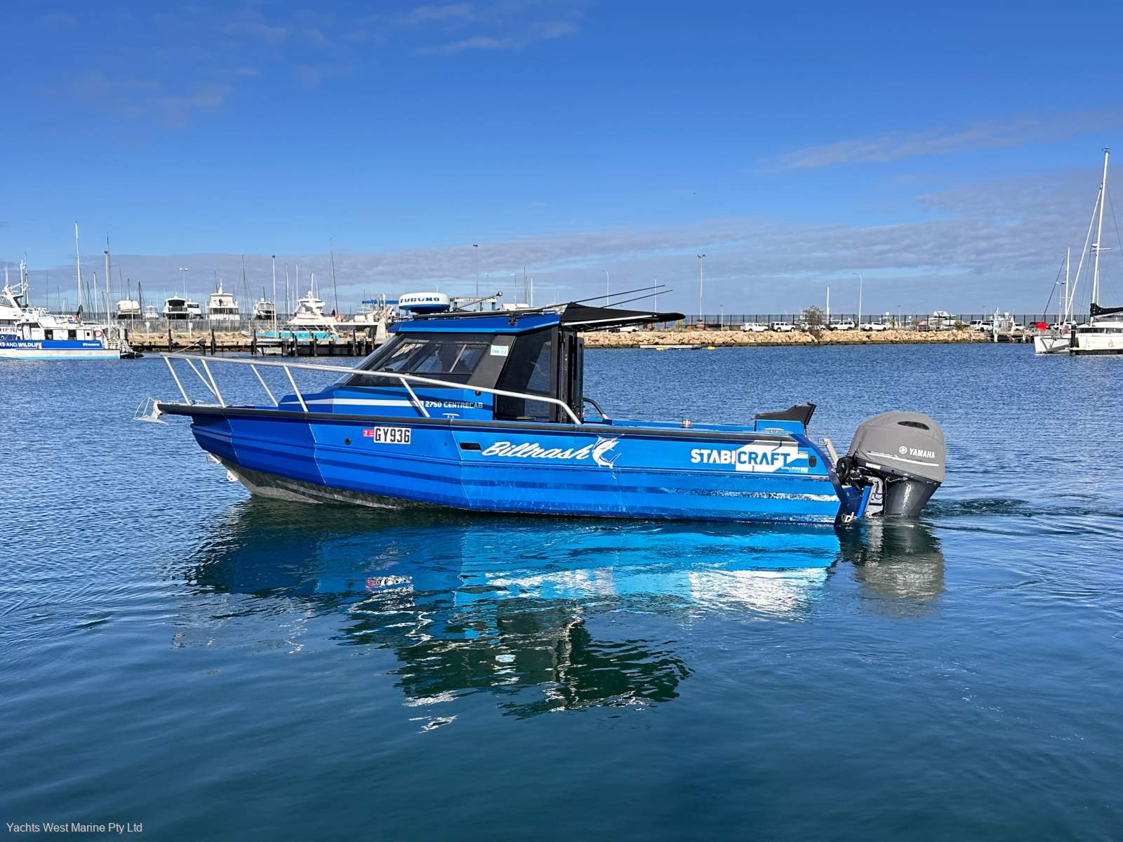 Stabicraft 2750 Centrecab " Diesel Heated Cab " Storage Rack Available:STABICRAFT 2750 by YACHTSWEST ph 9335 77889