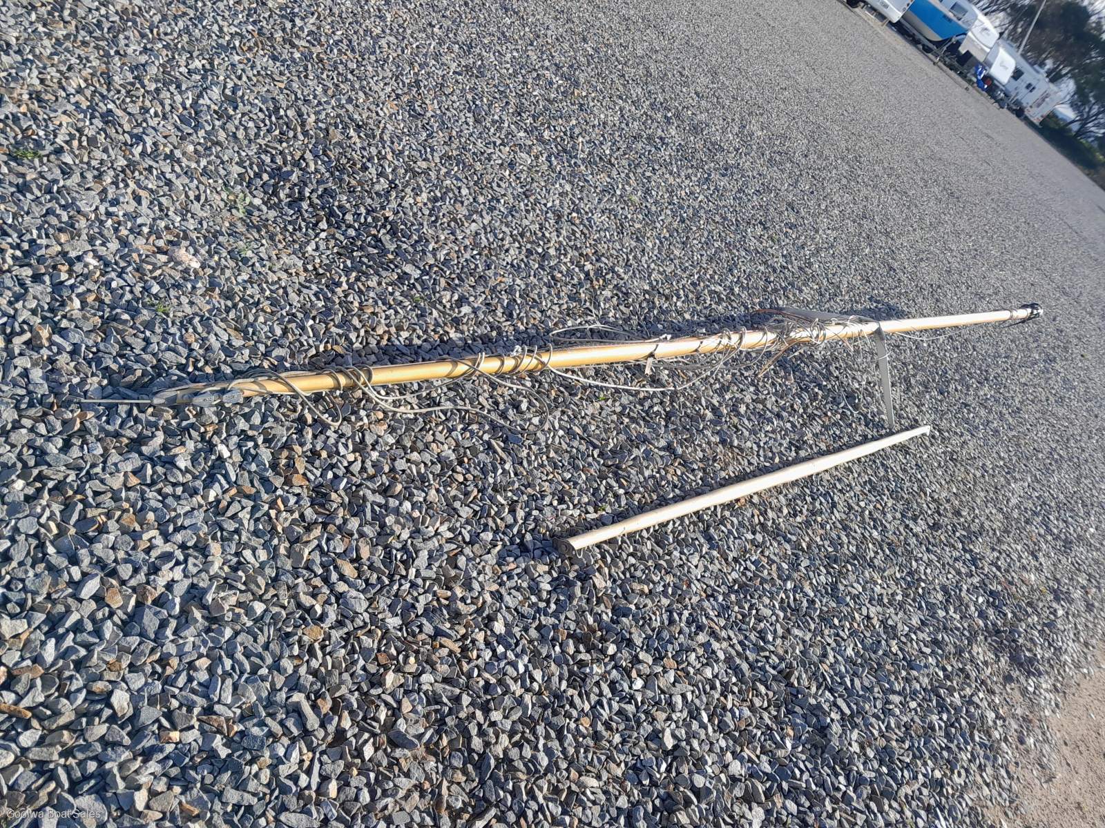 Alloy Tapered Mast & Boom - 5.9 m